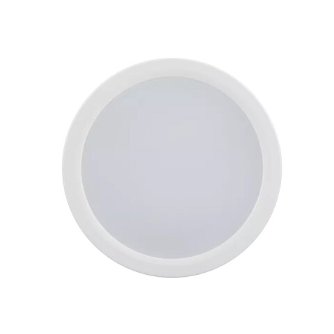 Plafón LED redondo 12W blanco, luz cálida Ø150mm NV2122