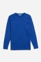 Remera básica m/l AZUL