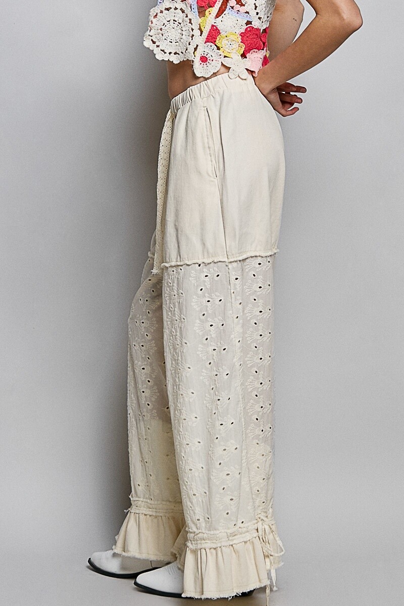 PANTALON ANCHO Natural