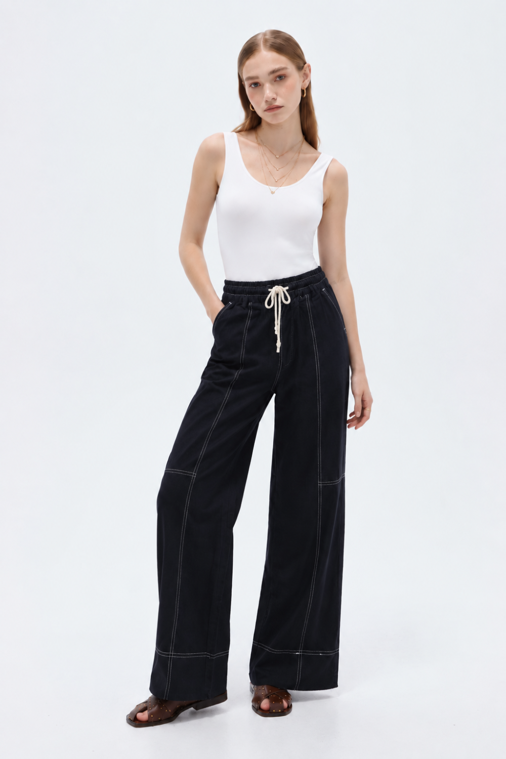 Pantalon Aivo Azul Noche