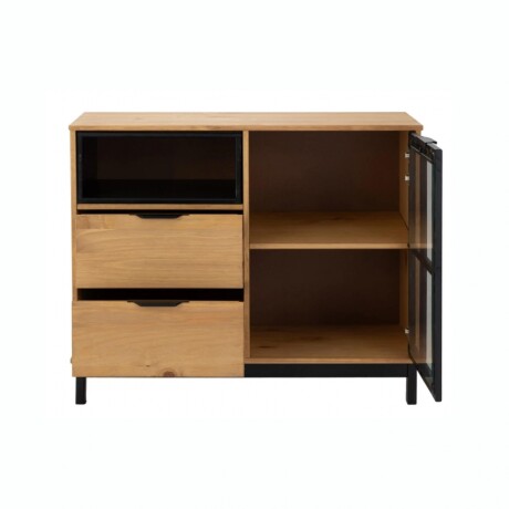 Mueble Aparador RUSTICO Denise 1 Puerta 2 Cajones Madera Maciza Mueble Aparador RUSTICO Denise 1 Puerta 2 Cajones Madera Maciza