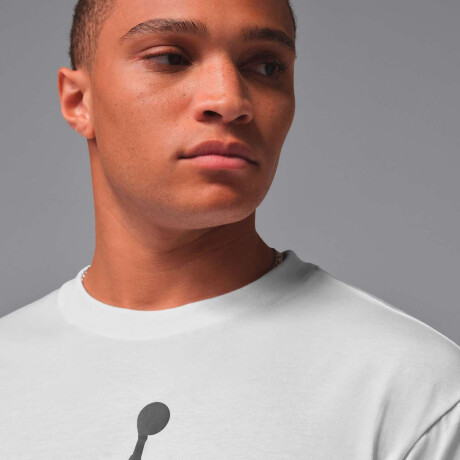 Remera Jordan Jumpman Media larga de Hombre blanco