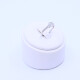 Anillo oro 18k blanco con brillantes. Anillo oro 18k blanco con brillantes.