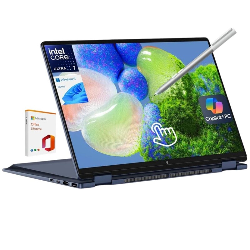 Notebook HP OmniBook X Flip Ultra 7 1TB 16GB 14" Touch Notebook HP OmniBook X Flip Ultra 7 1TB 16GB 14" Touch