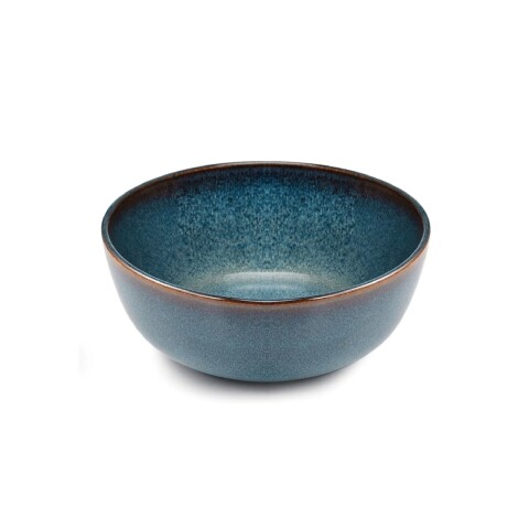 ENSALADERA CERAMICA 20x6CM ORGANIC AZUL ENSALADERA CERAMICA 20x6CM ORGANIC AZUL