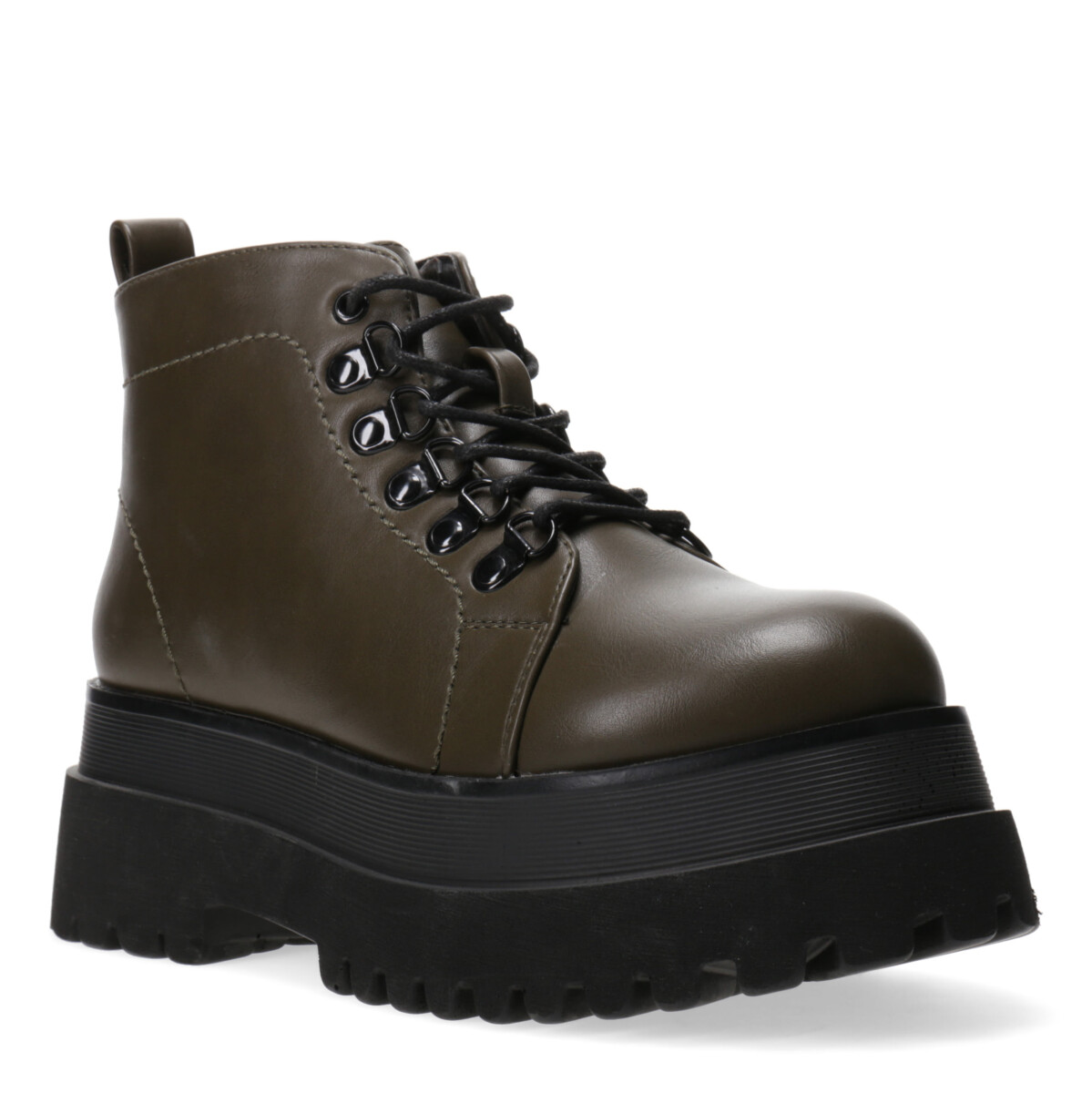 Bota de Mujer Miss Carol GALILEA acordonada con plataforma - Verde 