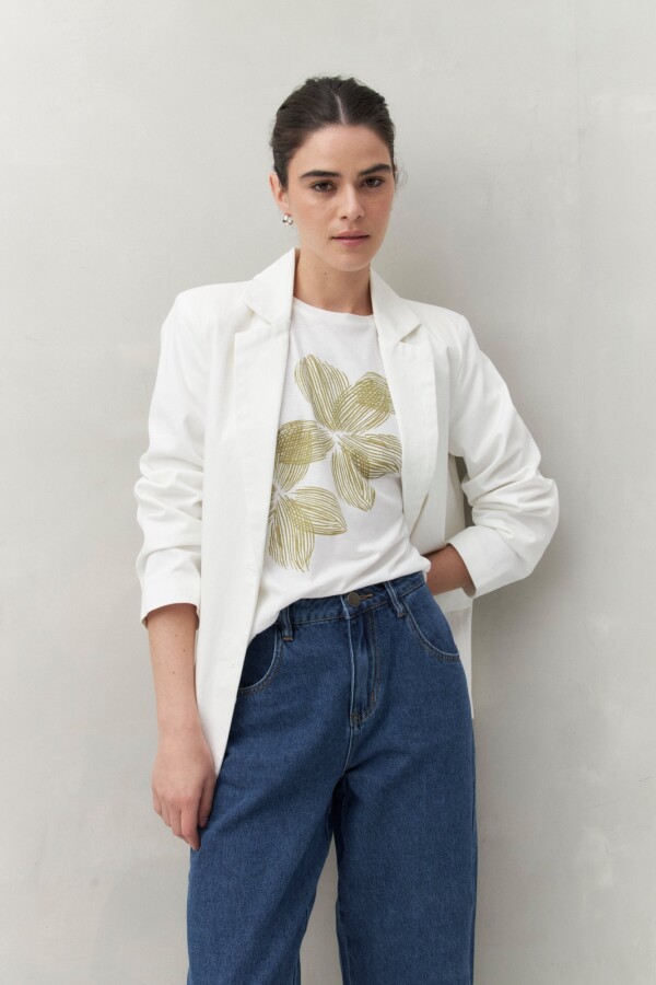 REMERA COLIRA Blanco