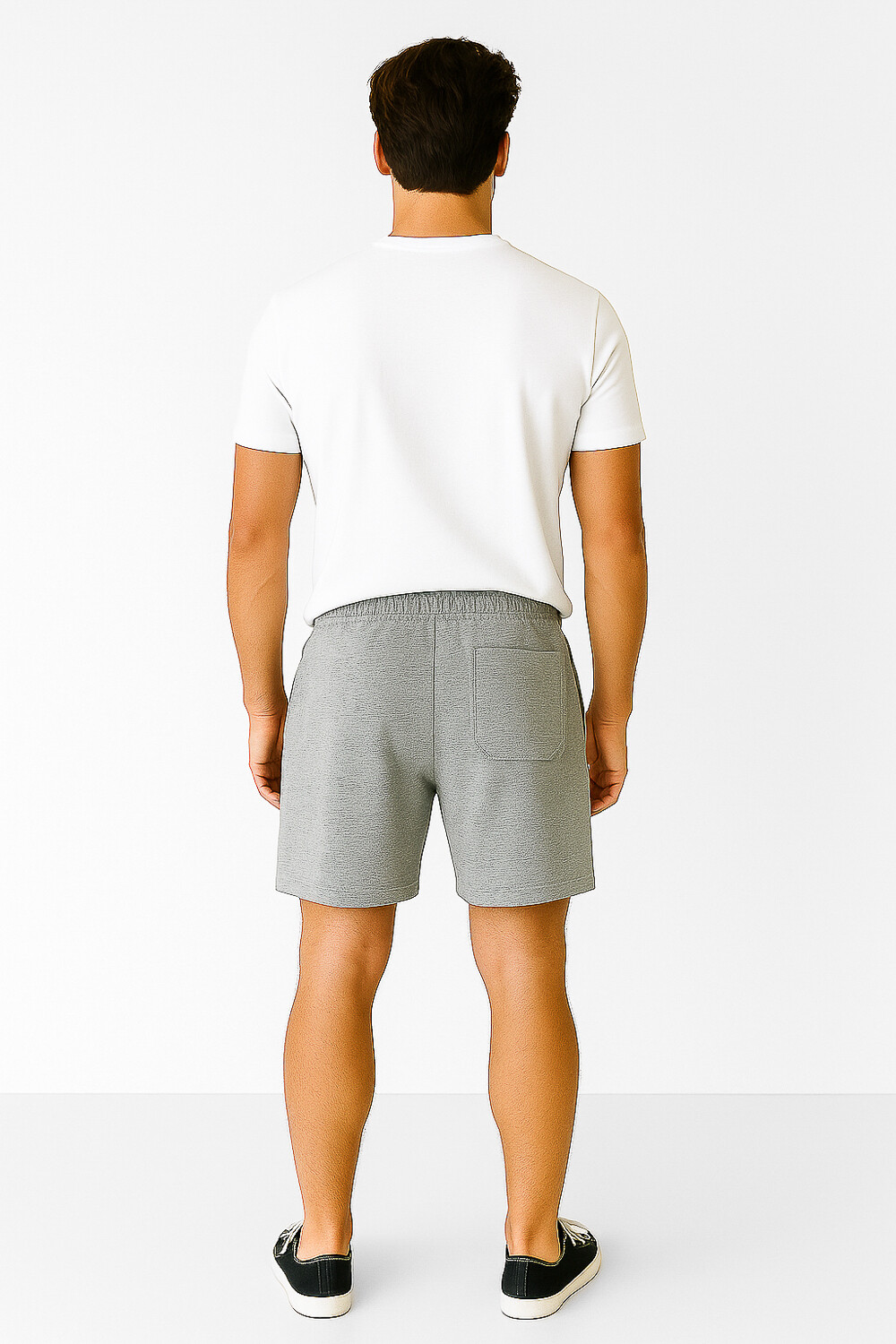 Short Shelagh Gris Melange Medio