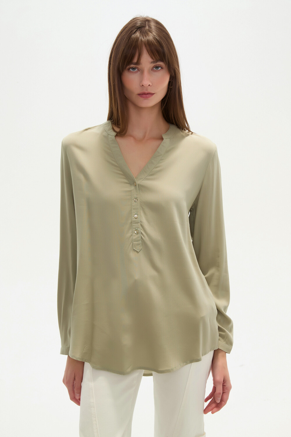 Blusa Siliqua Verde Palido