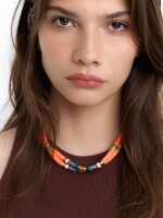 Collar Doble Segmentado multicolor