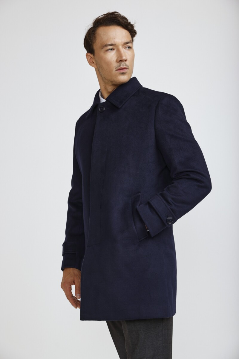 ABRIGO CARCOAT AZUL