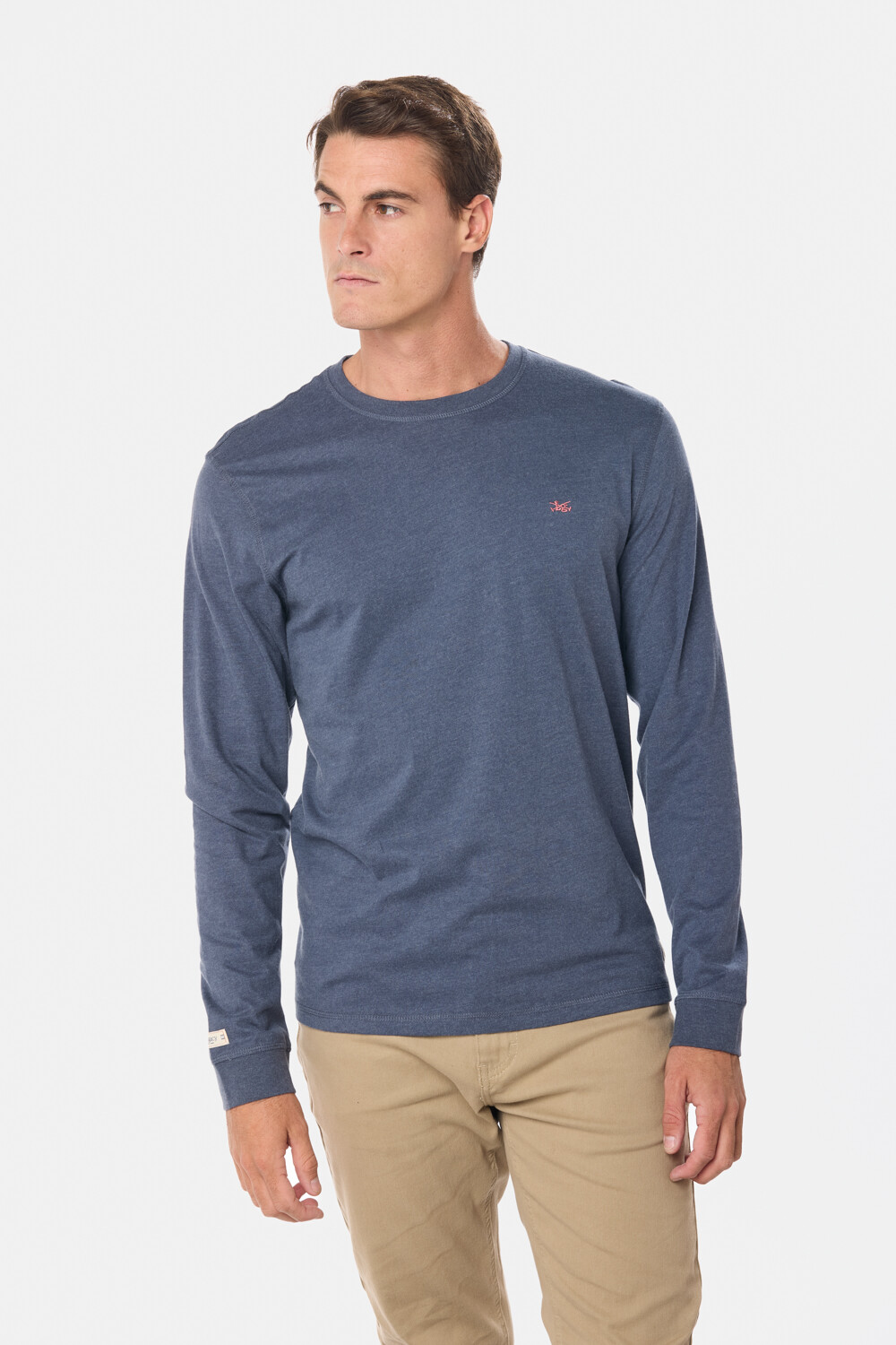 REMERA LISA DE ALGODÓN Marino