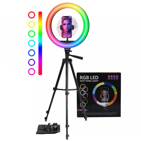 Tripode Extensible 1.20mts + Anillo Luz Led Rgb Tripode Extensible 1.20mts + Anillo Luz Led Rgb