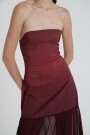 VESTIDO BONA Rojo