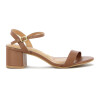 Sandalia Vizzano Mujer Taco 5cm Moca