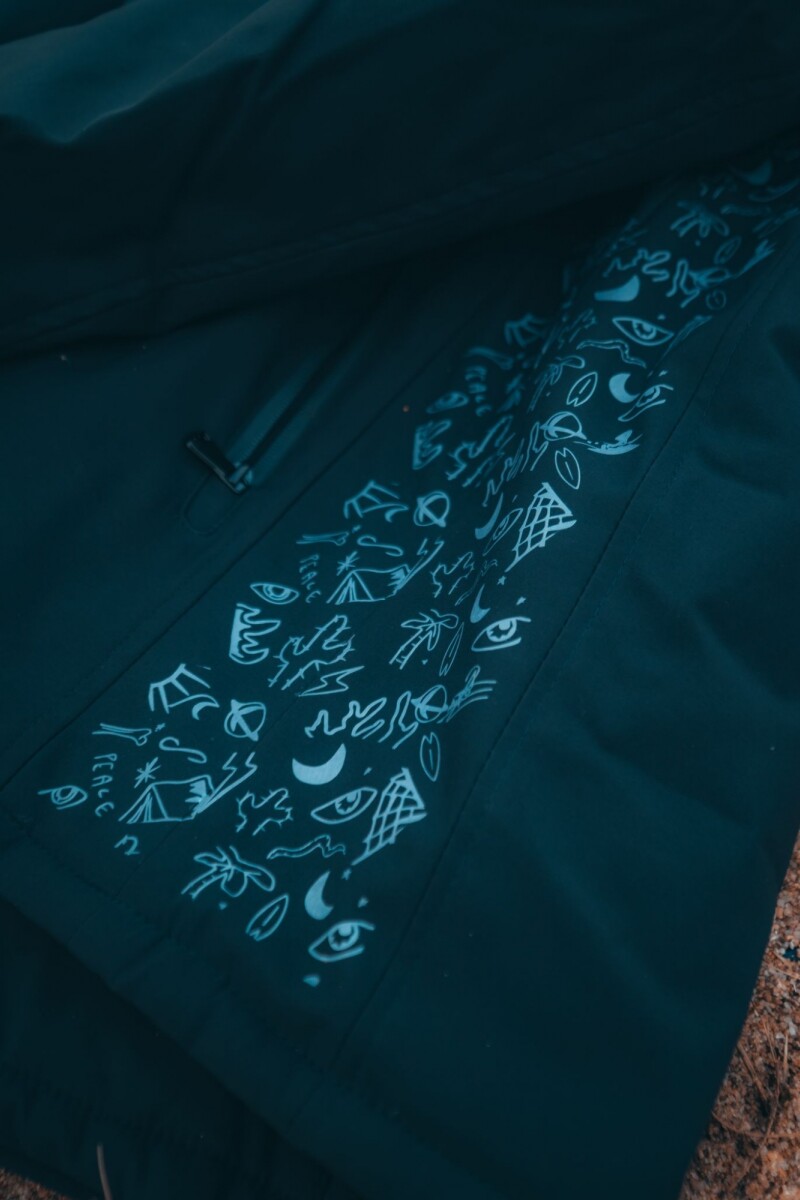 CAMPERA BAJO 0° / Negro U