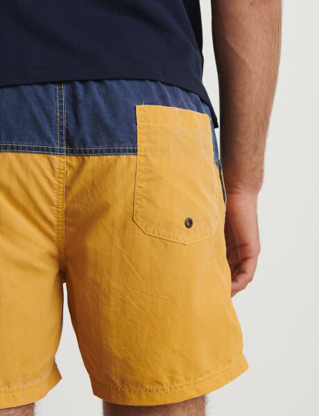 450602 SHORT COMBINADO HARRY Azul/amarillo