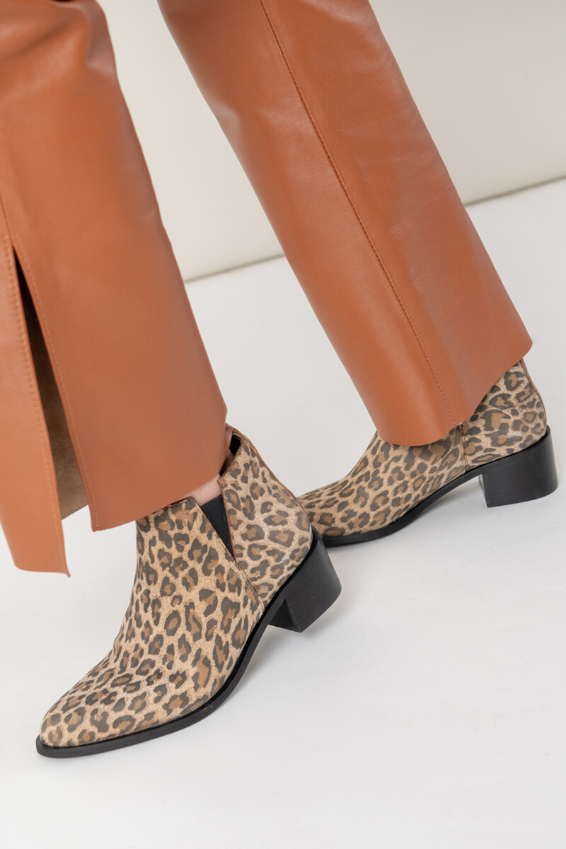 Bota tana Animal print