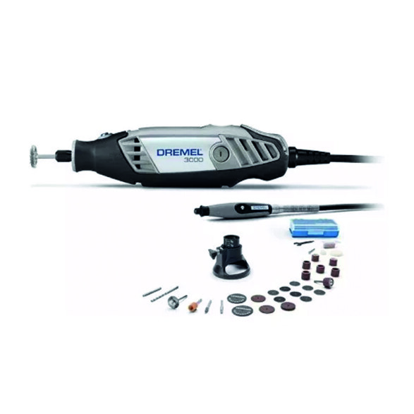 Mini torno Dremel 125W eje flexible + 30acc. DRE011