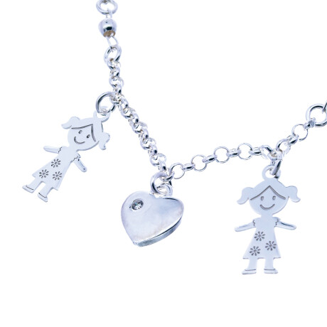 Conjunto de cadena plaTA 925 LINEA KIDS Conjunto de cadena plaTA 925 LINEA KIDS