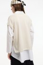 SWEATER SIN MANGAS Plata