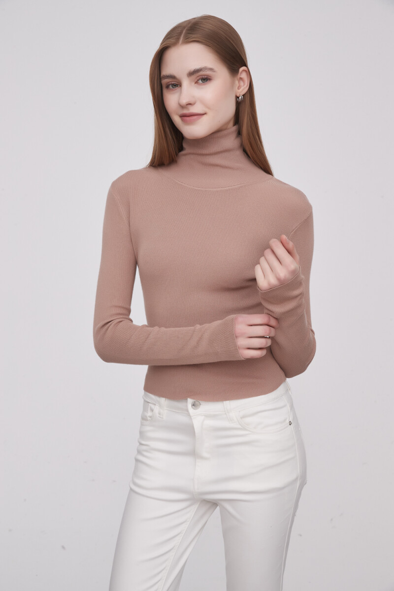 Polera Progo - Beige Oscuro 