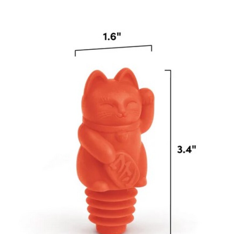 Tapón de botellas re utilizable Feline Lucky Tapón de botellas re utilizable Feline Lucky