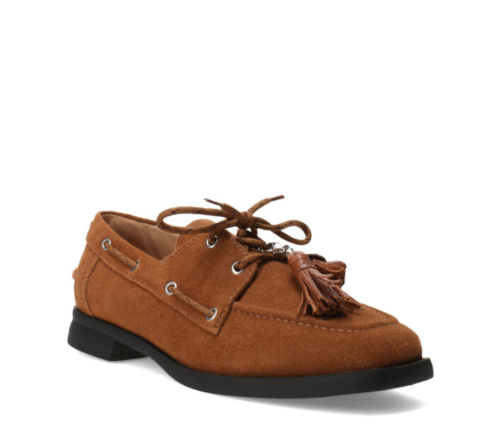 Zapato de Mujer Bottero Mocasin Marrón Caramelo