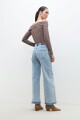 Jean bicolor wide leg Lena jean medio