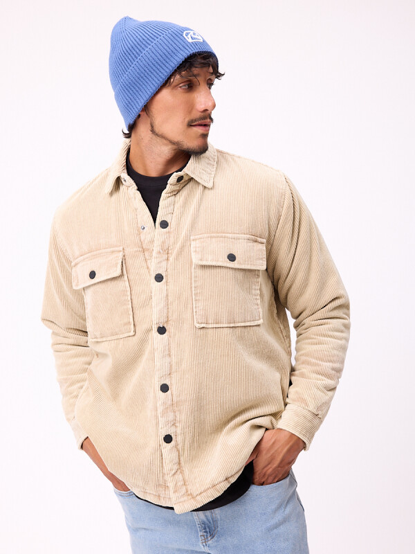 SOBRECAMISA FITZ RUSTY Camel