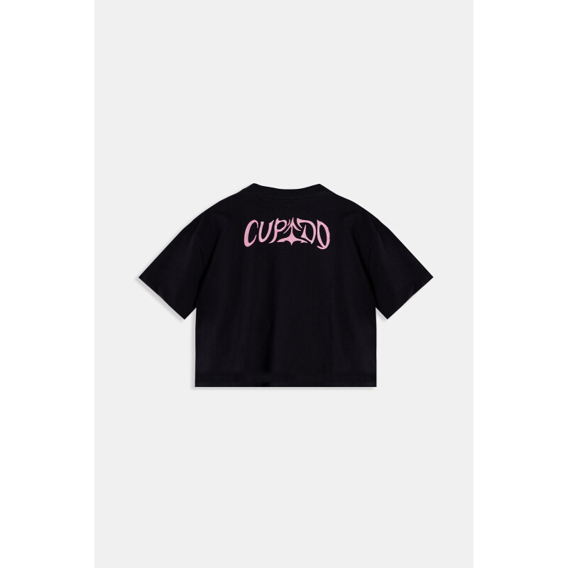 CROP TOP UNDER ARMOUR TINI CUPIDO Mujer 6018084-003 Negro