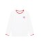 T-shirt manga larga Jean Piaget Blanco