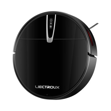 Aspiradora Robot Inteligente Smart Liectroux V3S Pro Silenci Variante Color Negro