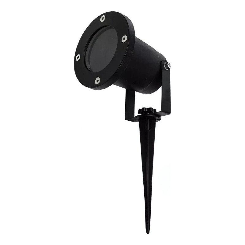 Lampara Estaca Jardin Led Exterior Pincho Piso Gu10 Negro Lampara Estaca Jardin Led Exterior Pincho Piso Gu10 Negro