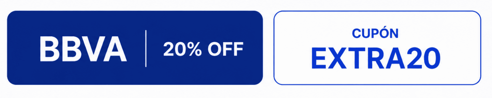 20%OFF BBVA + EXTRA20