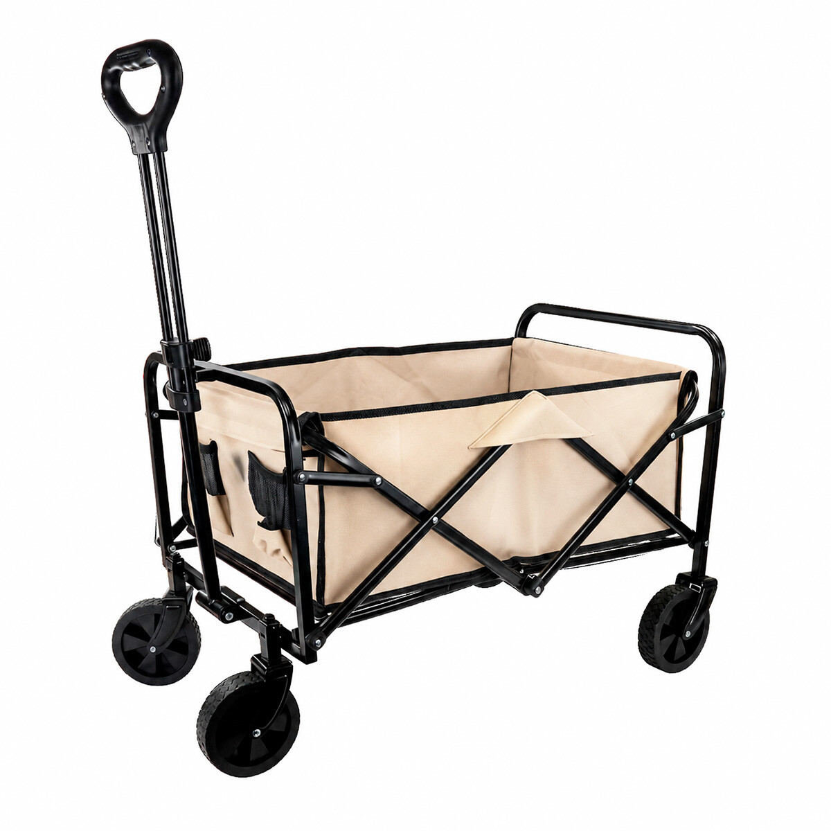 Carro plegable beige 