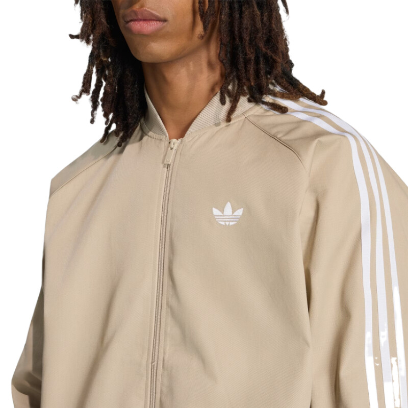 Campera Adidas Adicolor - Beige Campera Adidas Adicolor - Beige
