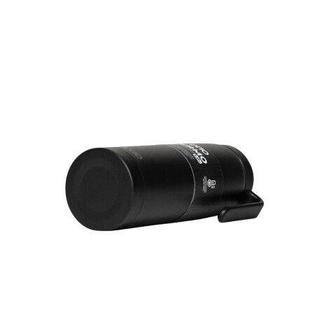Termo brio premium 1 litro con pico cebador en acero inox Negro