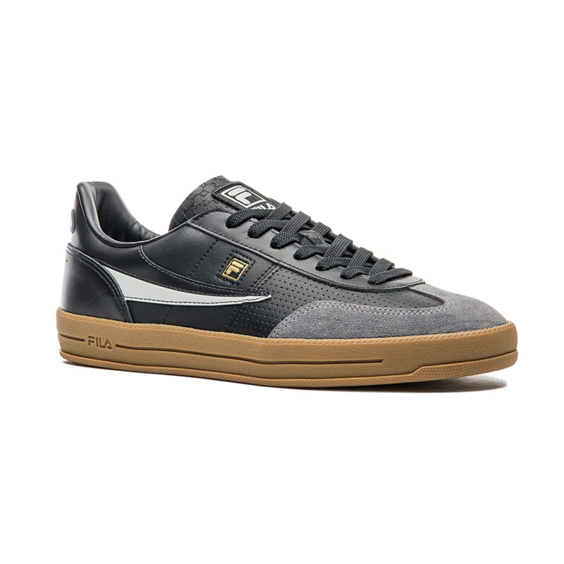 Fila Champion Fx Court 70 Vintage Negro/grafito/gris Vapor Hombre Negro-grafito