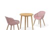 Juego de Mesa y sillas de Jardín - Nassau Rosa