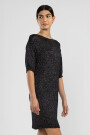 LARA KNIT DRESS Black