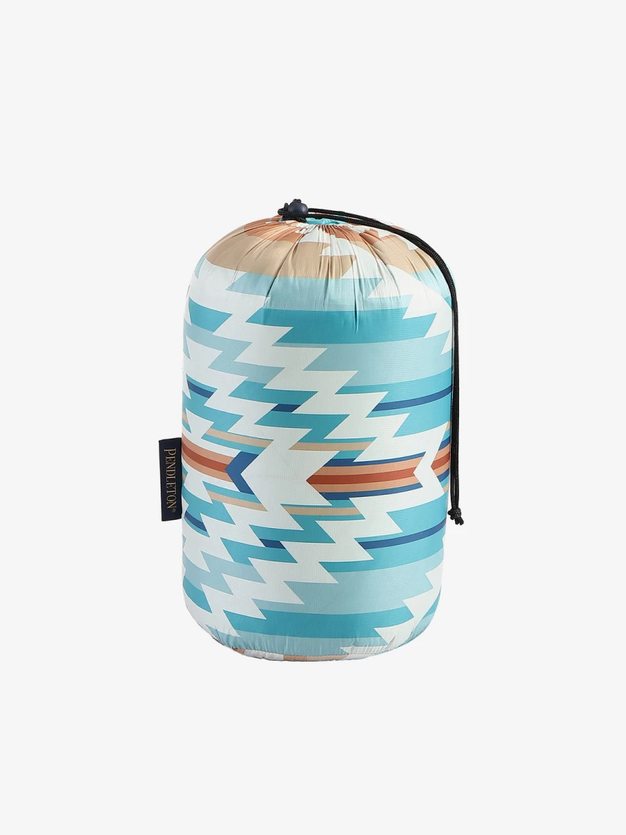 RECYCLED POLY PACKABLE THROW 