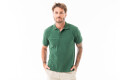 REMERA PIQUE CUELLO POLO 1801 Verde Ingles Vr