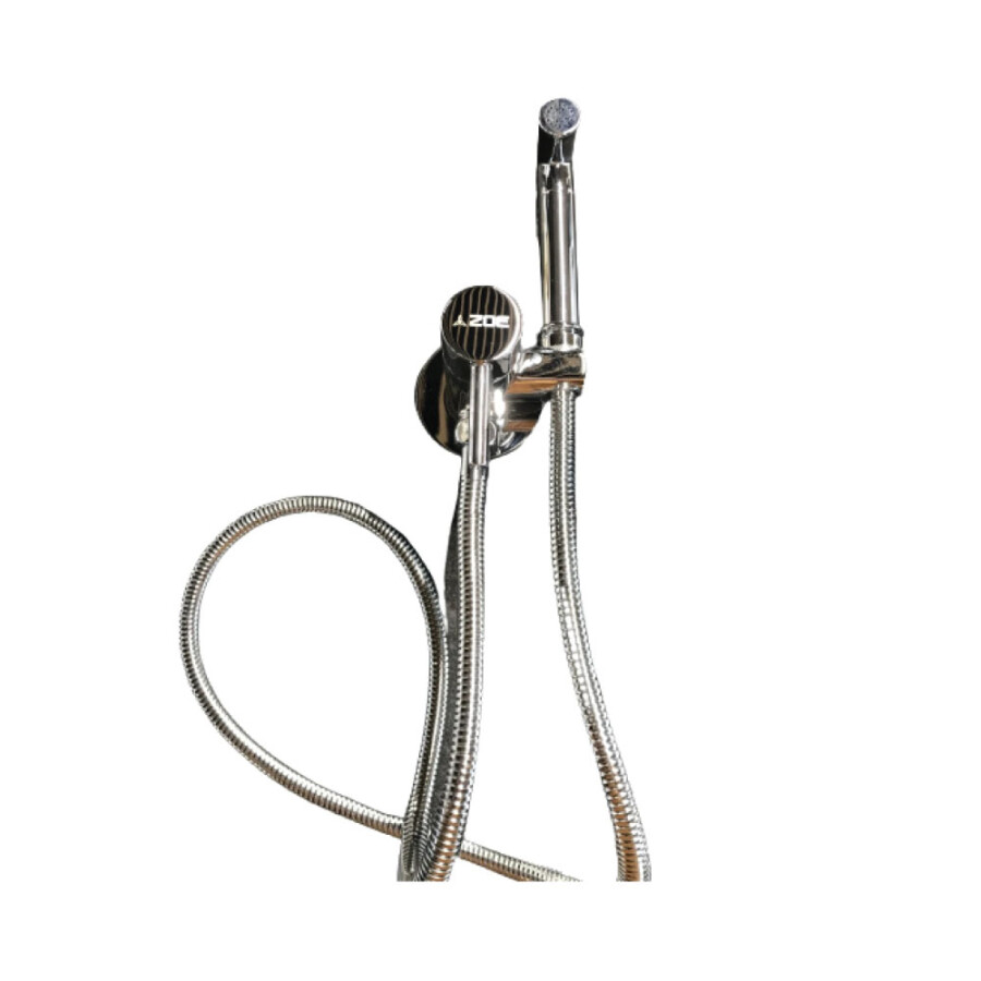 Grifería de Ducha Higienica Empotrada Frìa y Caliente Cromado Linea Zoe Grifería de Ducha Higienica Empotrada Frìa y Caliente Cromado Linea Zoe