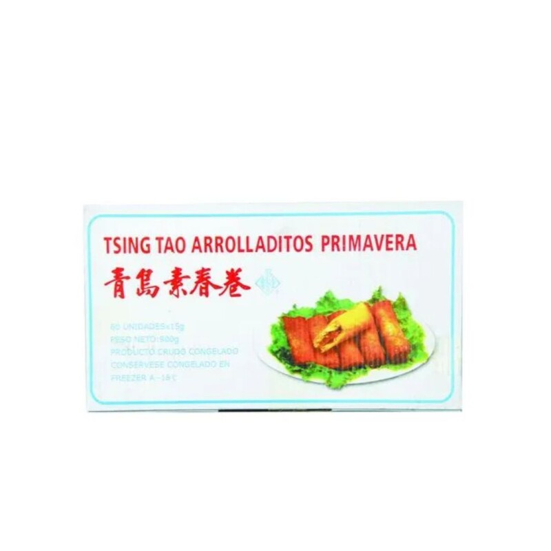 Arrolladitos primavera de vegetales Tsing Tao x 60 Arrolladitos primavera de vegetales Tsing Tao x 60