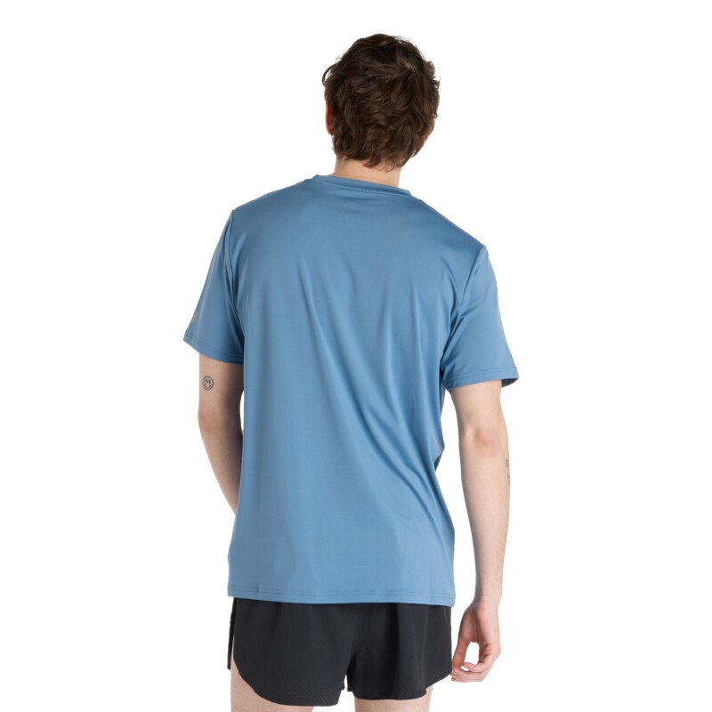 Remera New Balance de Hombre - Performance - MT53070SRU BLUE