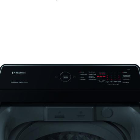 Lavarropas Samsung WA19 Carga superior 19 kg Blanco