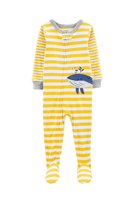 Pijama de algodón con pie 0