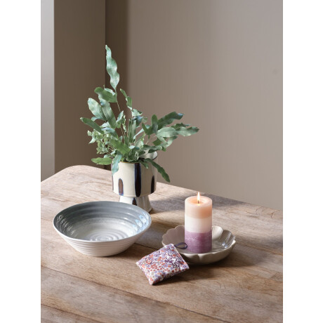 Bol Jasper Ø24Xa6Cm Gris