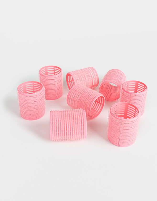 Accesorios Pelo Set Hair Care Set De Ruleros - Rosa Claro